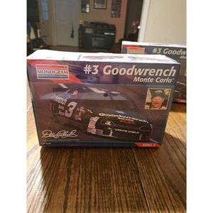 Vintage 1995 Monogram Dale Earnhardt Goodrich Monte Carlo Model Kit 1:24 Nascar